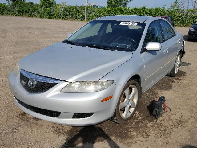 1YVFP80C455M32299 - 2005 MAZDA 6 I Argent photo 2