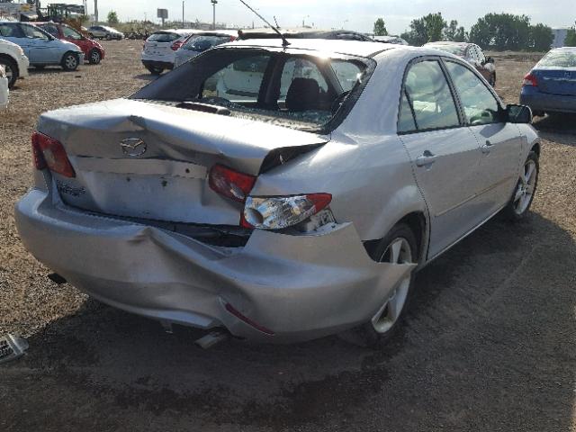 1YVFP80C455M32299 - 2005 MAZDA 6 I Argent photo 4