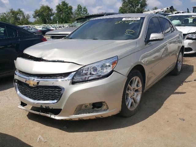 1G11C5SL9EF257347 - 2014 CHEVROLET MALIBU 1LT 棕色 照片 2