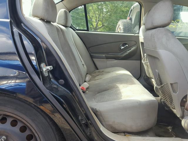 1G1ZS518X6F245101 - 2006 CHEVROLET MALIBU LS 黑色 照片 6