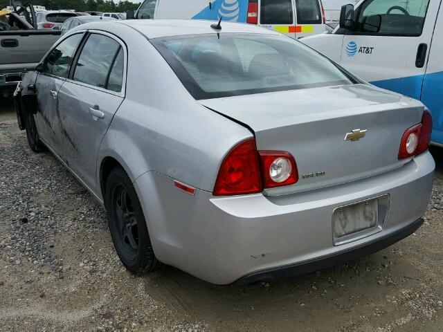 1G1ZA5EB5AF243399 - 2010 CHEVROLET MALIBU LS Gümüş foto 3