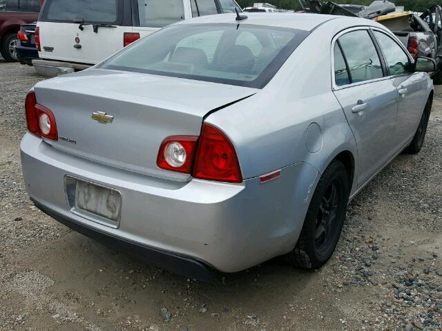 1G1ZA5EB5AF243399 - 2010 CHEVROLET MALIBU LS Gümüş foto 4