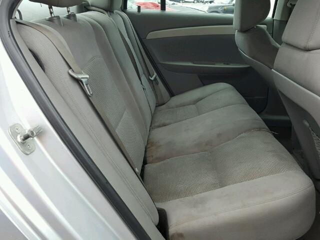 1G1ZA5EB5AF243399 - 2010 CHEVROLET MALIBU LS Gümüş foto 6