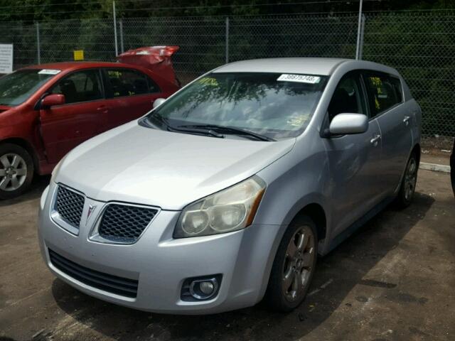 5Y2SP67029Z453106 - 2009 PONTIAC VIBE SILVER photo 2