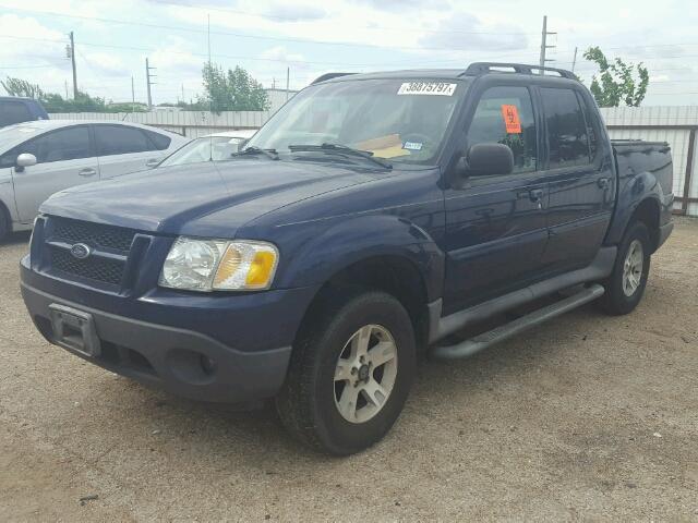 1FMZU67K85UA88569 - 2005 FORD EXPLORER S BLUE photo 2