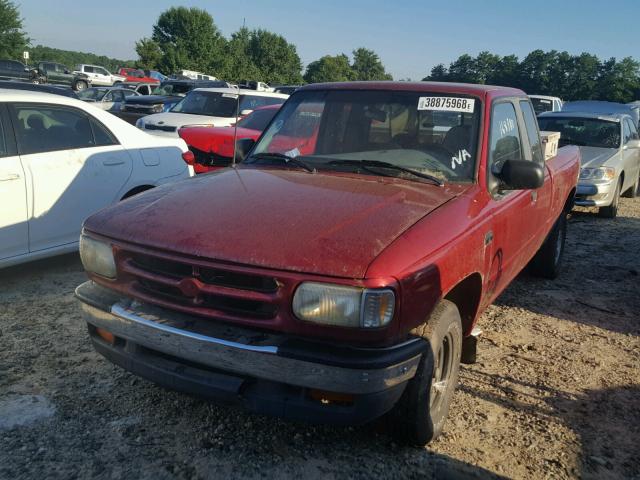 4F4CR16U2TTM35941 - 1996 MAZDA B3000 CAB MAROON photo 2