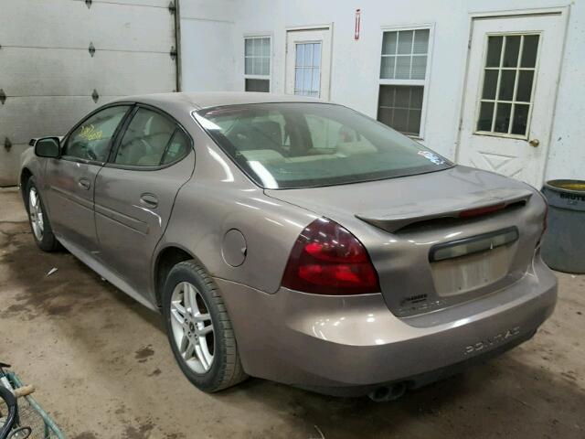 2G2WR554761215739 - 2006 PONTIAC GRAND PRIX ყავისფერი ფოტო 3