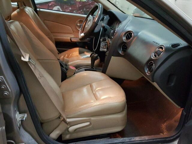 2G2WR554761215739 - 2006 PONTIAC GRAND PRIX ყავისფერი ფოტო 5