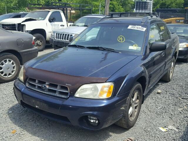 4S4BT62CX57105584 - 2005 SUBARU BAJA SPORT BLUE photo 2