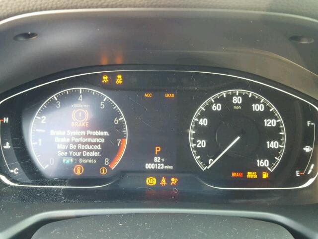 1HGCV2F37JA007102 - 2018 HONDA ACCORD SPO 蓝色 照片 8