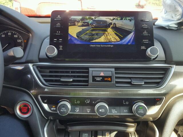 1HGCV2F37JA007102 - 2018 HONDA ACCORD SPO 蓝色 照片 9