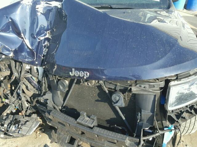 1C4RJFBG2FC665149 - 2015 JEEP GRAND CHER BLUE photo 7