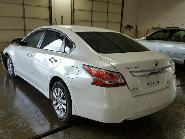 1N4AL3AP7EC107132 - 2014 NISSAN ALTIMA 2.5 WHITE photo 3