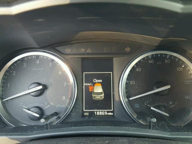 5TDJKRFH1GS320659 - 2016 TOYOTA HIGHLANDER ნაცრისფერი ფოტო 8