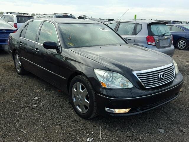 JTHBN36F640139089 - 2004 LEXUS LS 430 BLACK photo 1