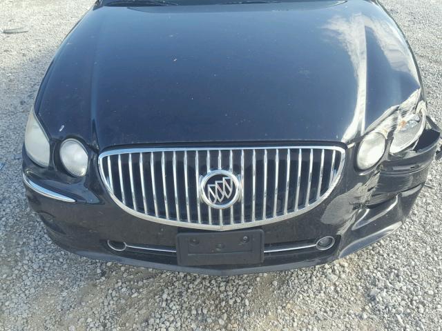 2G4WN58C181258806 - 2008 BUICK LACROSSE S BLACK photo 7