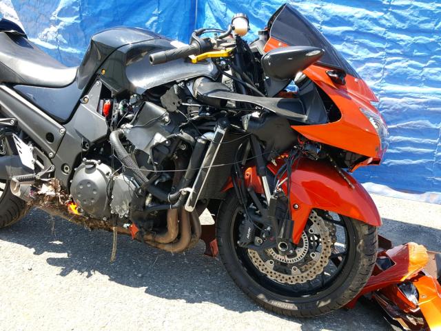 JKBZXNE15CA000436 - 2012 KAWASAKI ZX1400 EC ORANGE photo 9