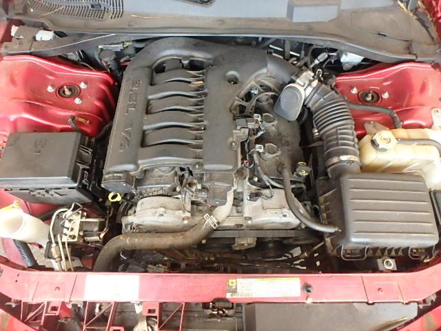 2B3KA43G98H266101 - 2008 DODGE CHARGER BURGUNDY photo 7