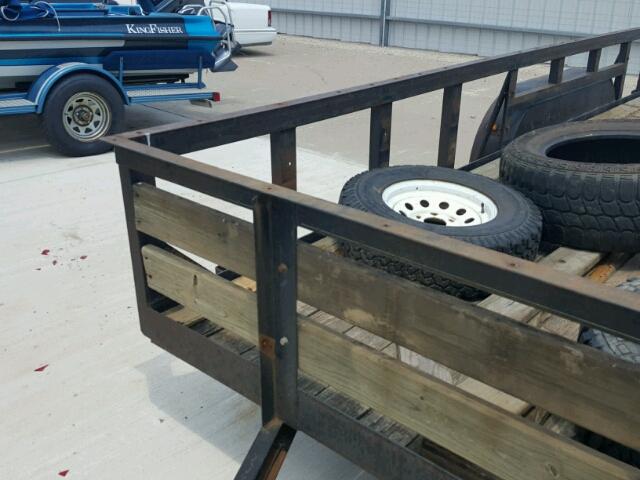 46UFU1821Y106666 - 2000 UTILITY TRAILER Սև լուսանկար 10