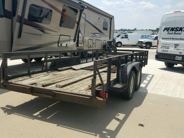 46UFU1821Y106666 - 2000 UTILITY TRAILER BLACK photo 4