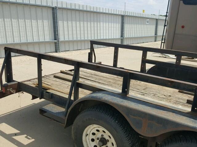 46UFU1821Y106666 - 2000 UTILITY TRAILER Սև լուսանկար 6