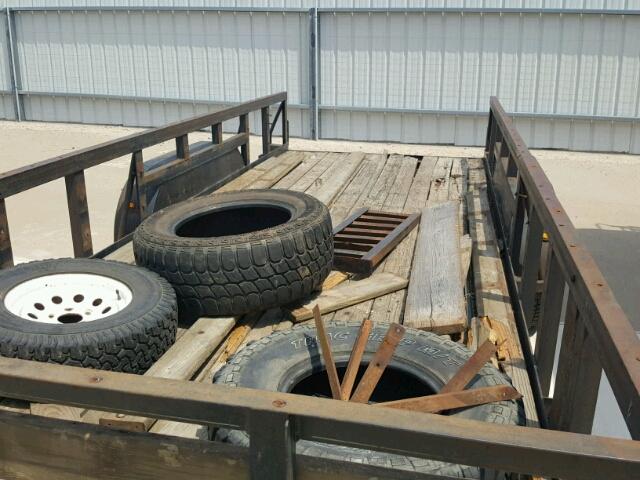 46UFU1821Y106666 - 2000 UTILITY TRAILER Սև լուսանկար 8