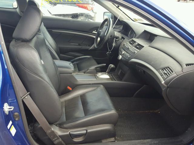 1HGCS2B8XBA002231 - 2011 HONDA ACCORD EXL Blau Foto 5