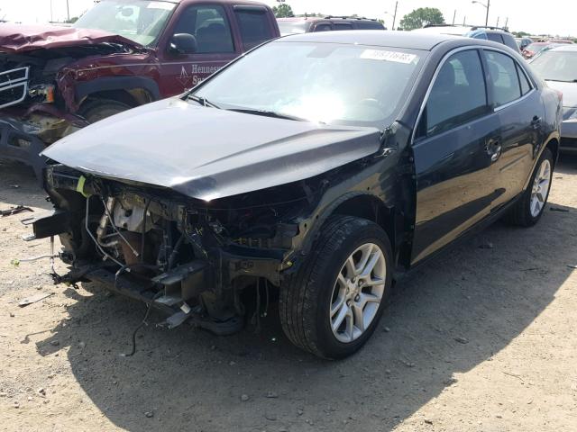 1G11C5SL0FF285149 - 2015 CHEVROLET MALIBU 1LT BLACK photo 2