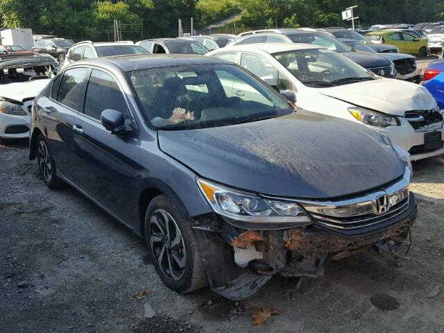 1HGCR2F8XHA269626 - 2017 HONDA ACCORD EXL GRAY photo 1