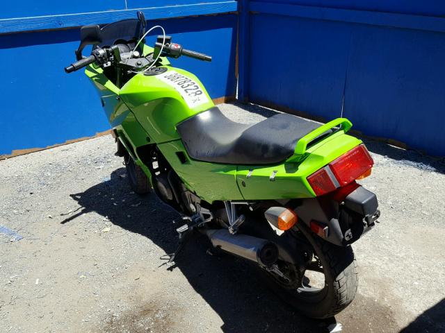 JKAEXMF161A077163 - 2001 KAWASAKI EX250 F GREEN photo 3