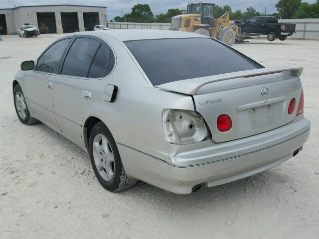 JT8BD69S750204353 - 2005 LEXUS GS 300 SILVER photo 3