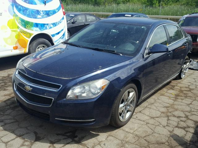 1G1ZC5E05AF186341 - 2010 CHEVROLET MALIBU 1LT 蓝色 照片 2