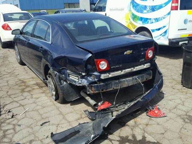 1G1ZC5E05AF186341 - 2010 CHEVROLET MALIBU 1LT 蓝色 照片 3