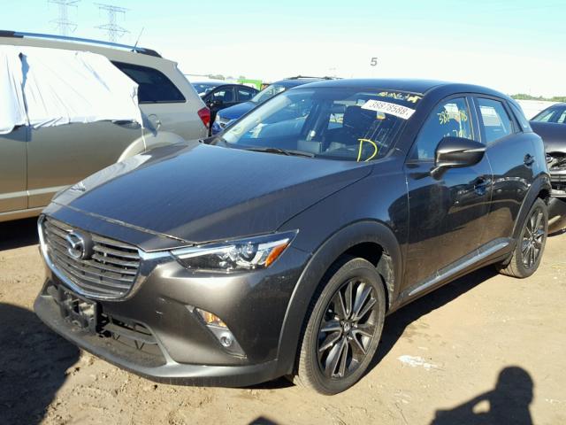 JM1DKFD76G0140778 - 2016 MAZDA CX-3 GRAND GRAY photo 2