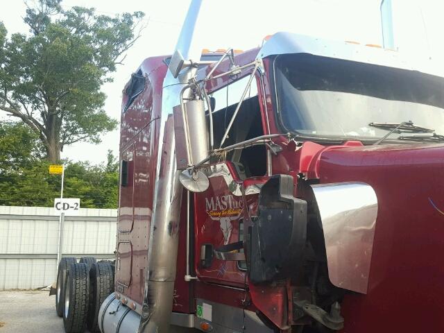 1XKWDB9X07J184293 - 2007 KENWORTH CONSTRUCTI RED photo 9