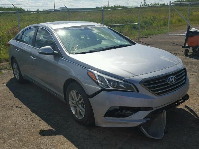 5NPE24AFXHH515516 - 2017 HYUNDAI SONATA SE SILVER photo 1