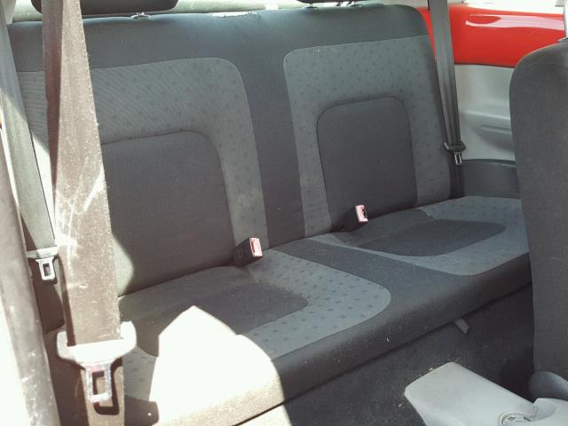 3VWBB21C71M446939 - 2001 VOLKSWAGEN NEW BEETLE წითელი ფოტო 6