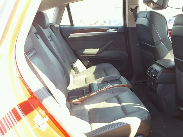 5UXFG8C5XBLZ95219 - 2011 BMW X6 XDRIVE5 Қызыл фото 6