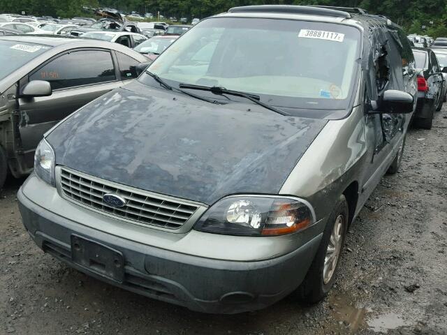 2FMZA51411BA59282 - 2001 FORD WINDSTAR L SILVER photo 2