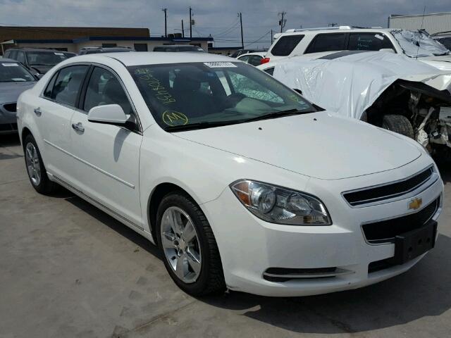 1G1ZD5EU9CF151563 - 2012 CHEVROLET MALIBU 2LT WHITE photo 1