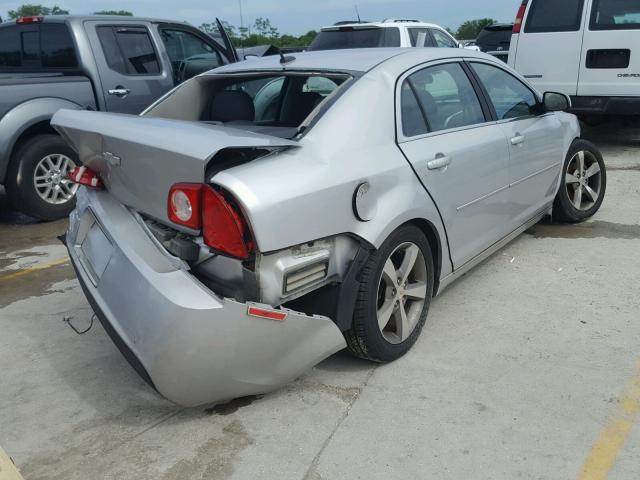 1G1ZC5E14BF360863 - 2011 CHEVROLET MALIBU 1LT ვერცხლისფერი ფოტო 4