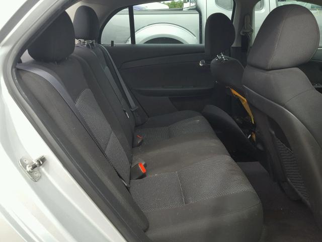 1G1ZC5E14BF360863 - 2011 CHEVROLET MALIBU 1LT ვერცხლისფერი ფოტო 6