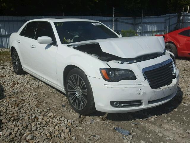 2C3CCABG5DH714426 - 2013 CHRYSLER 300 WHITE photo 1