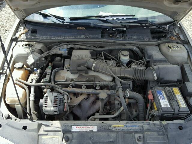 3G1JC52482S141024 - 2002 CHEVROLET CAVALIER B BEIGE photo 7