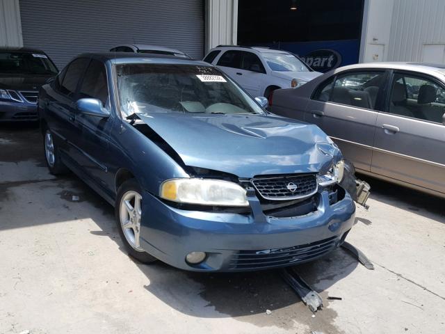 3N1BB51DX1L121529 - 2001 NISSAN SENTRA SE BLUE photo 1