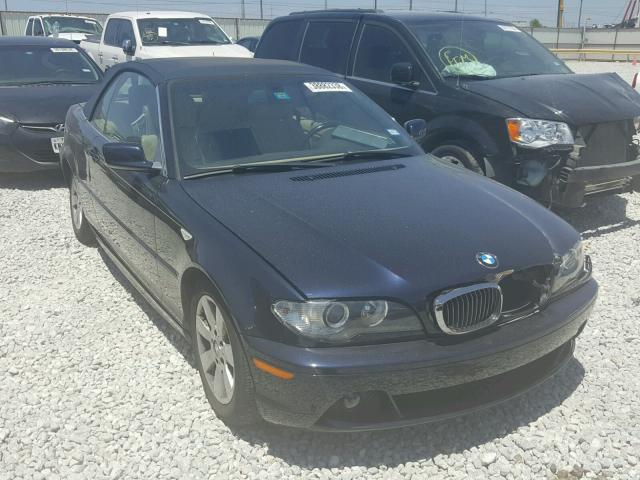 WBABW33406PX84653 - 2006 BMW 325 CI BLUE photo 1