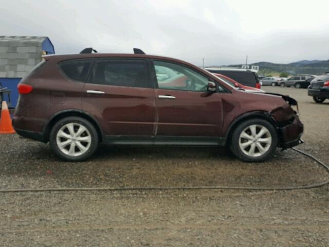 4S4WX85CX64407229 - 2006 SUBARU B9 TRIBECA MAROON photo 9