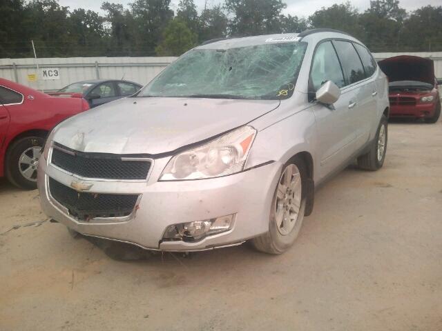 1GNKRGED2CJ134548 - 2012 CHEVROLET TRAVERSE L SILVER photo 2