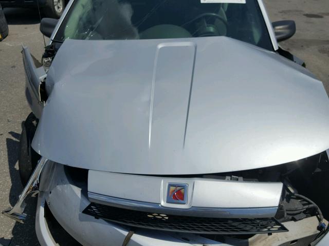 1G8AG52F44Z111628 - 2004 SATURN ION LEVEL SILVER photo 7