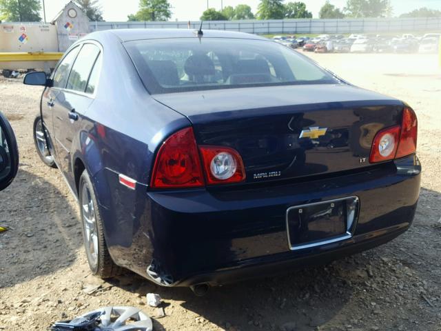 1G1ZH57B68F185192 - 2008 CHEVROLET MALIBU 1LT BLUE photo 3